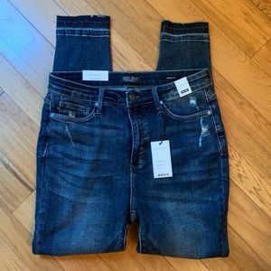 Like New....no Tags!!...Judy Blue High Rise Dark Blue Jeans